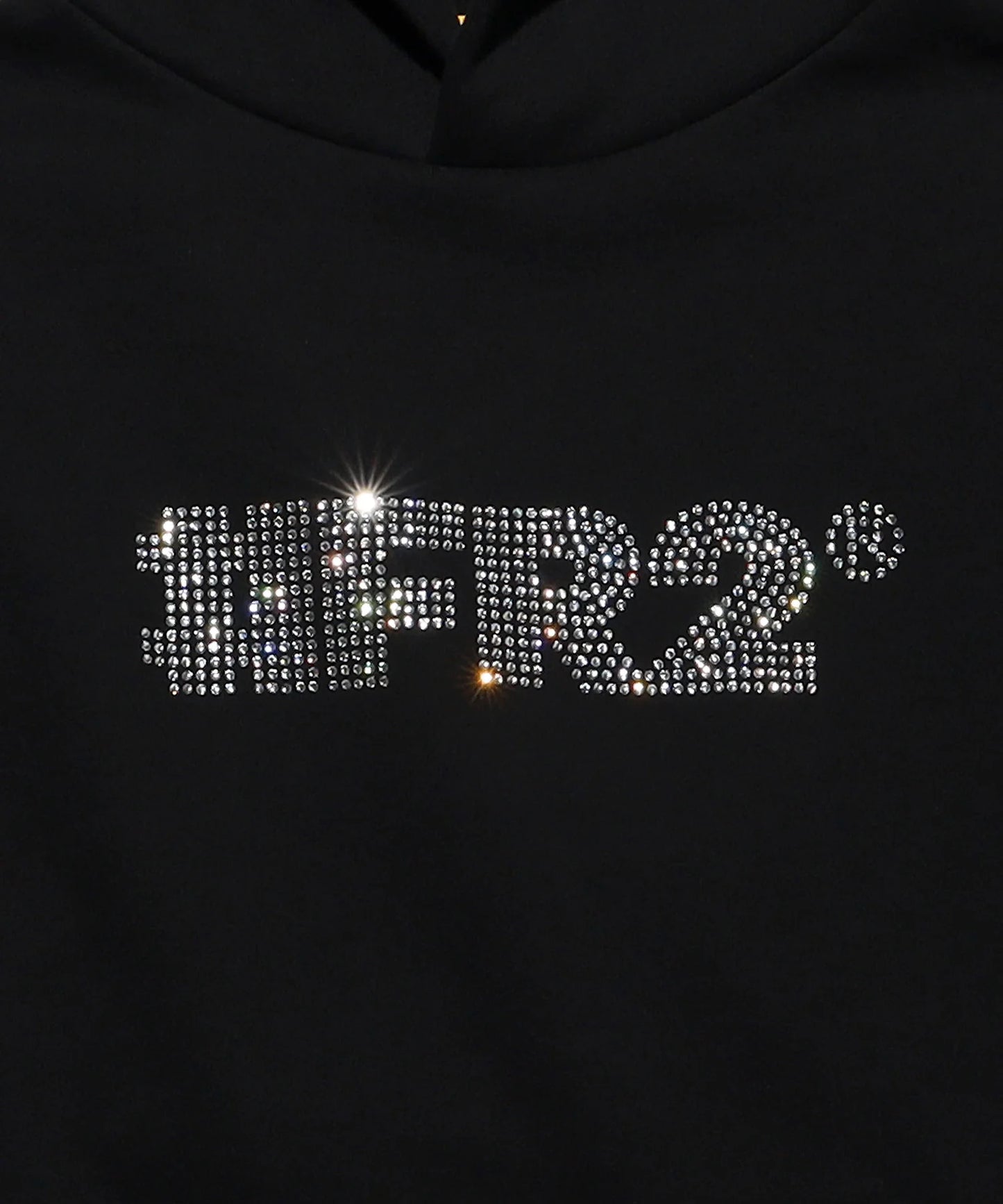 Rhinestone Logo Hoodie