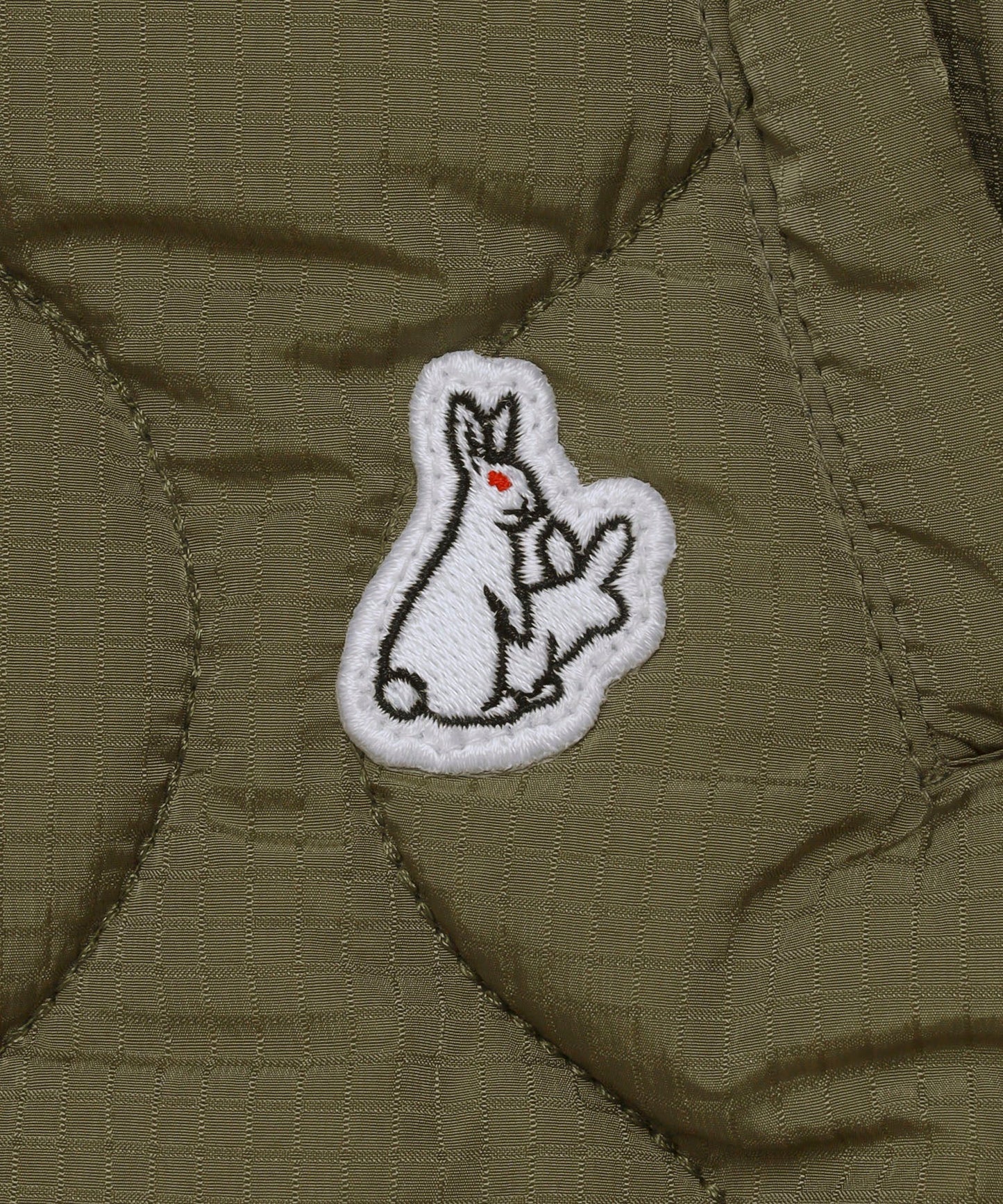 Ripstop Nylon Rabbits Quilting Padding Vest