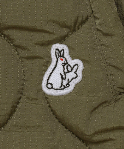 Ripstop Nylon Rabbits Quilting Padding Vest