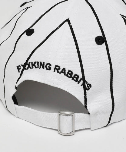Embroidery Pin stripe Cap