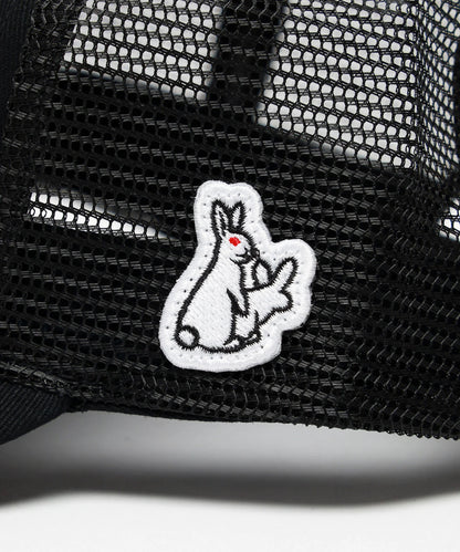 Fxxking Rabbits Logo Embroidery Mesh Cap