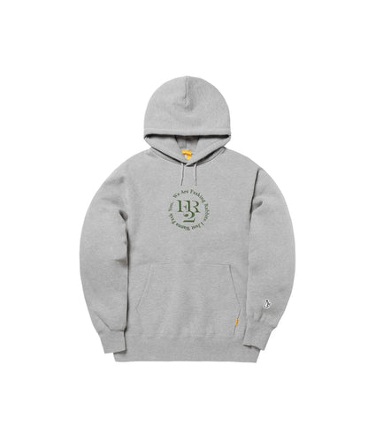 Embroidered Circle Logo Hoodie