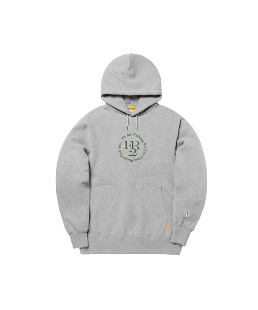 Embroidered Circle Logo Hoodie