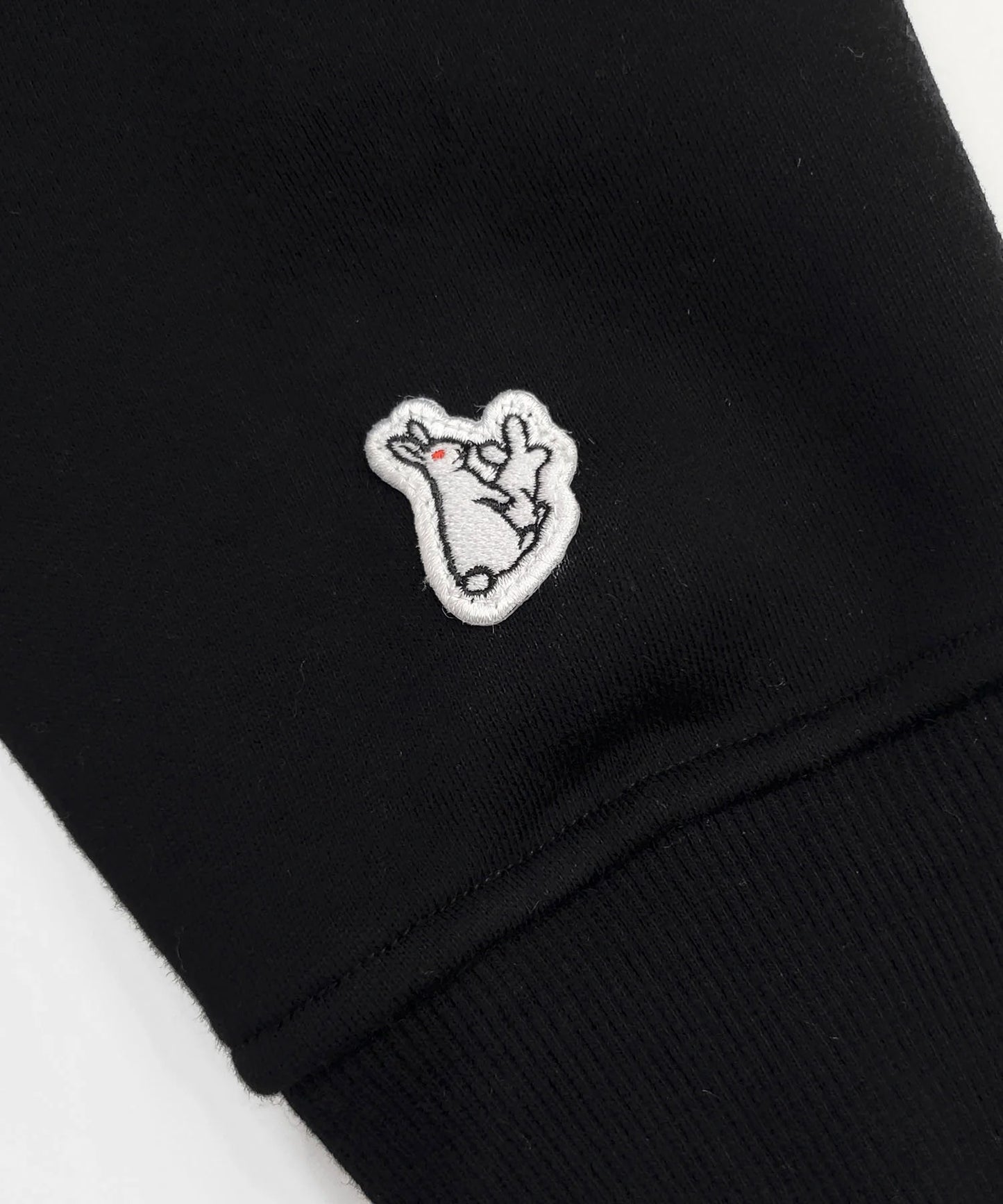 Embroidery No Smoking Art Hoodie