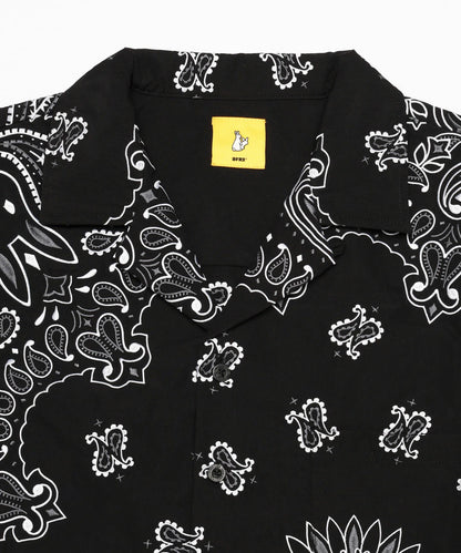 Embroidery Paisley Pattern Short-sleeve Shirt