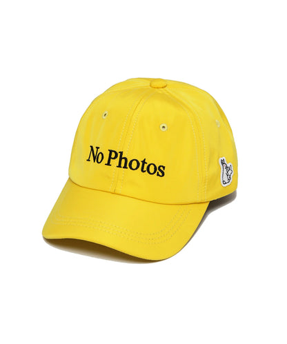 No Photos Embroidery Six Panel Cap[FRA382]