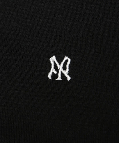 Full Pattern Icon Logo Zip‐up Hoodie