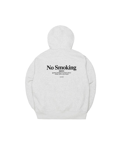 Embroidery No Smoking Art Hoodie
