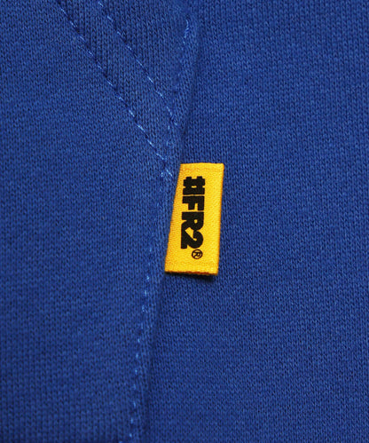 Full Pattern Icon Logo Zip‐up Hoodie