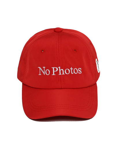 No Photos Embroidery Six Panel Cap[FRA382]