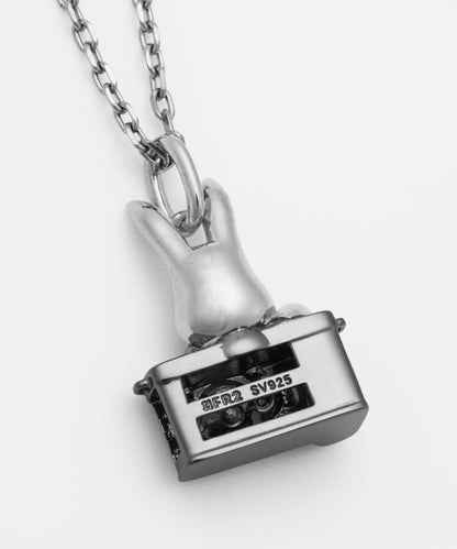 Dancing Stone Photographer Rabbit Necklace