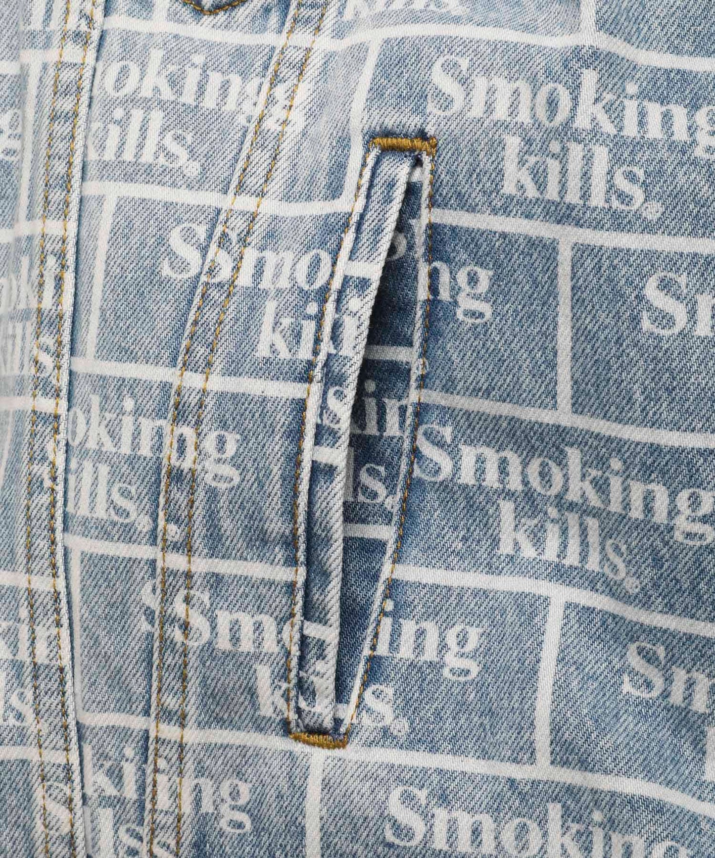 Smoking kills Denim Jacket