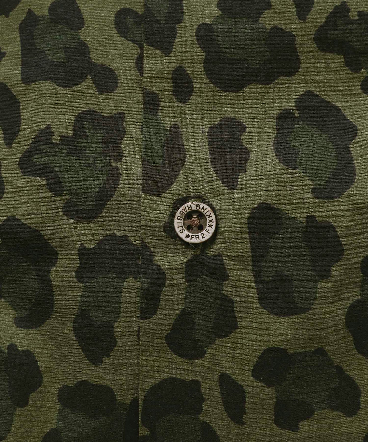 Fake Leopard Open collar shirt
