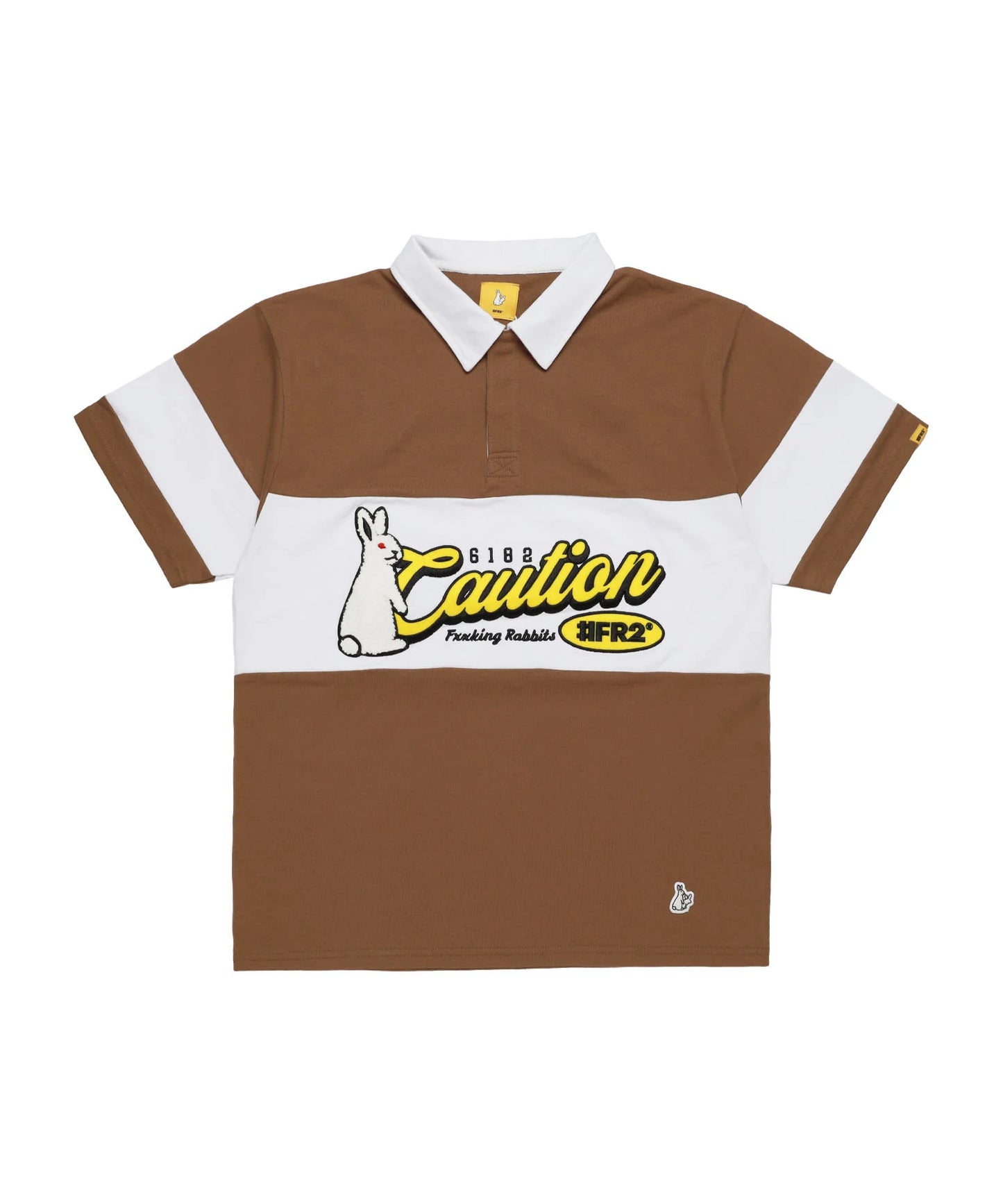 Caution Rabbit Classic Rugby Shirt