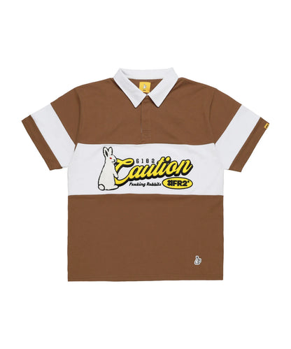 Caution Rabbit Classic Rugby Shirt