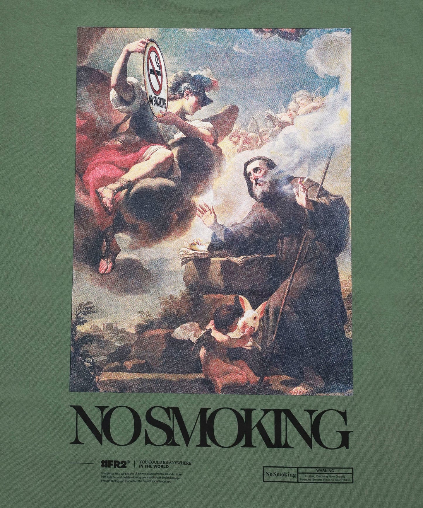 NO SMOKING Art T-shirt