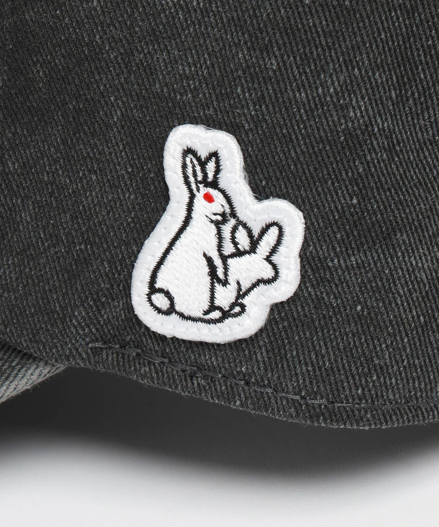 F Logo Garment Dye Cap