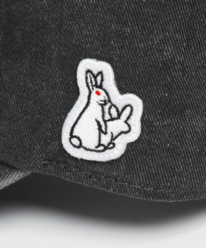 F Logo Garment Dye Cap