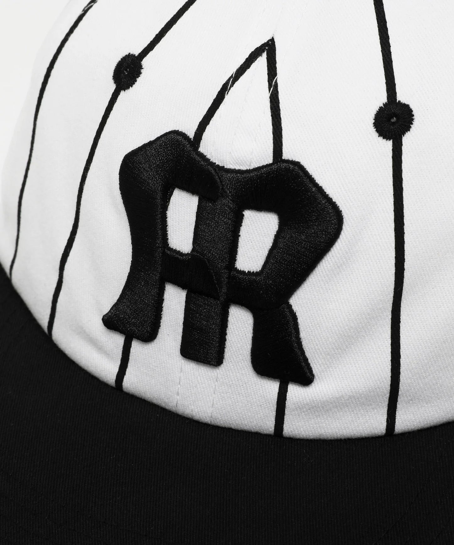 Embroidery Pin stripe Cap