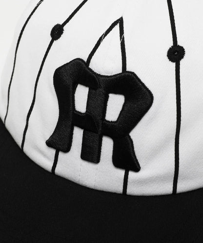 Embroidery Pin stripe Cap