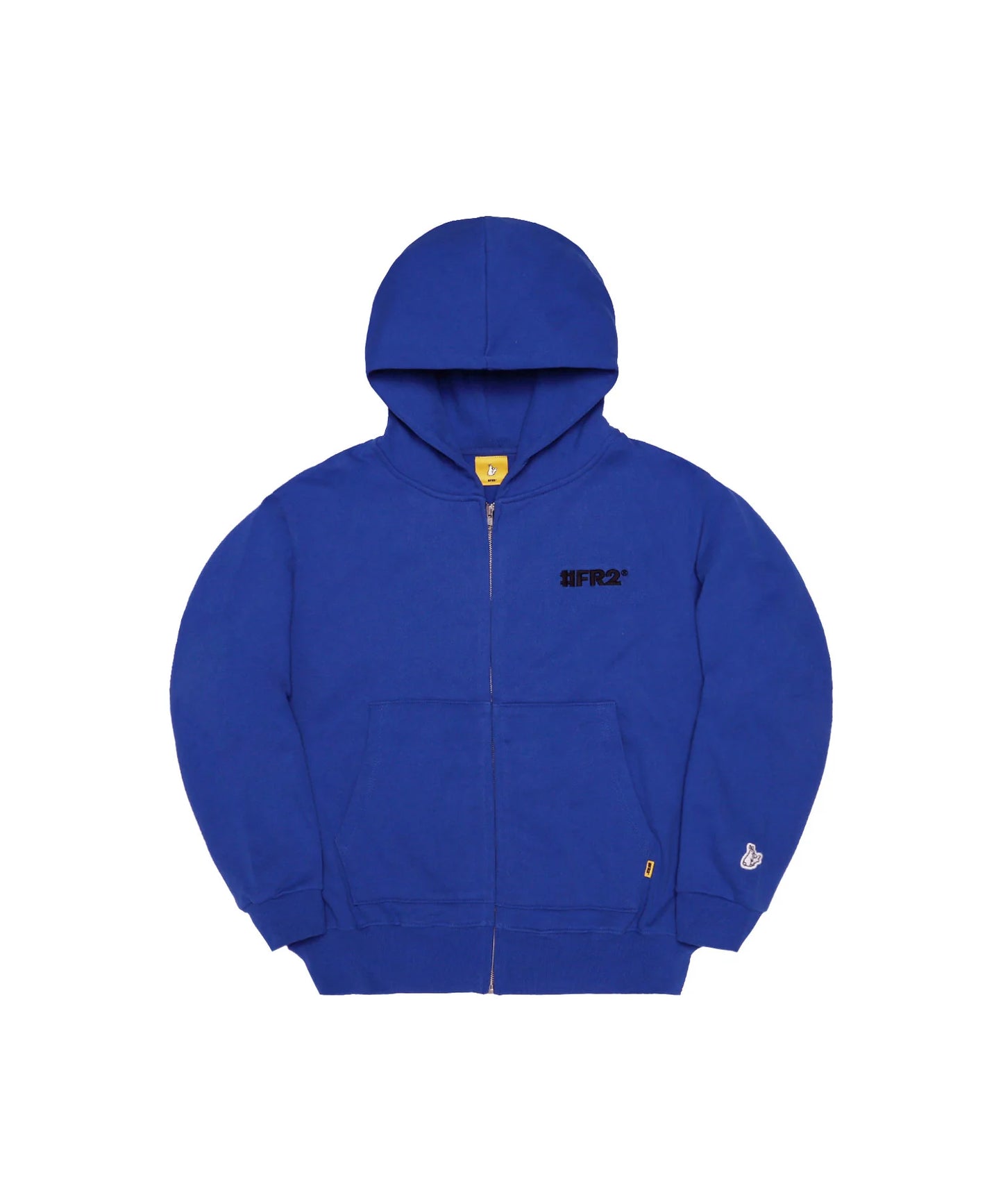 Embroidery Paisley Pattern Zip-up Hoodie