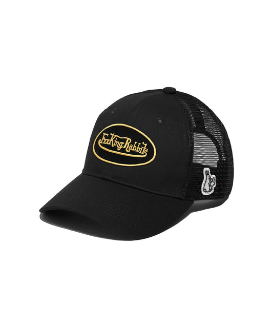 Fxxking Rabbits Logo Embroidery Mesh Cap