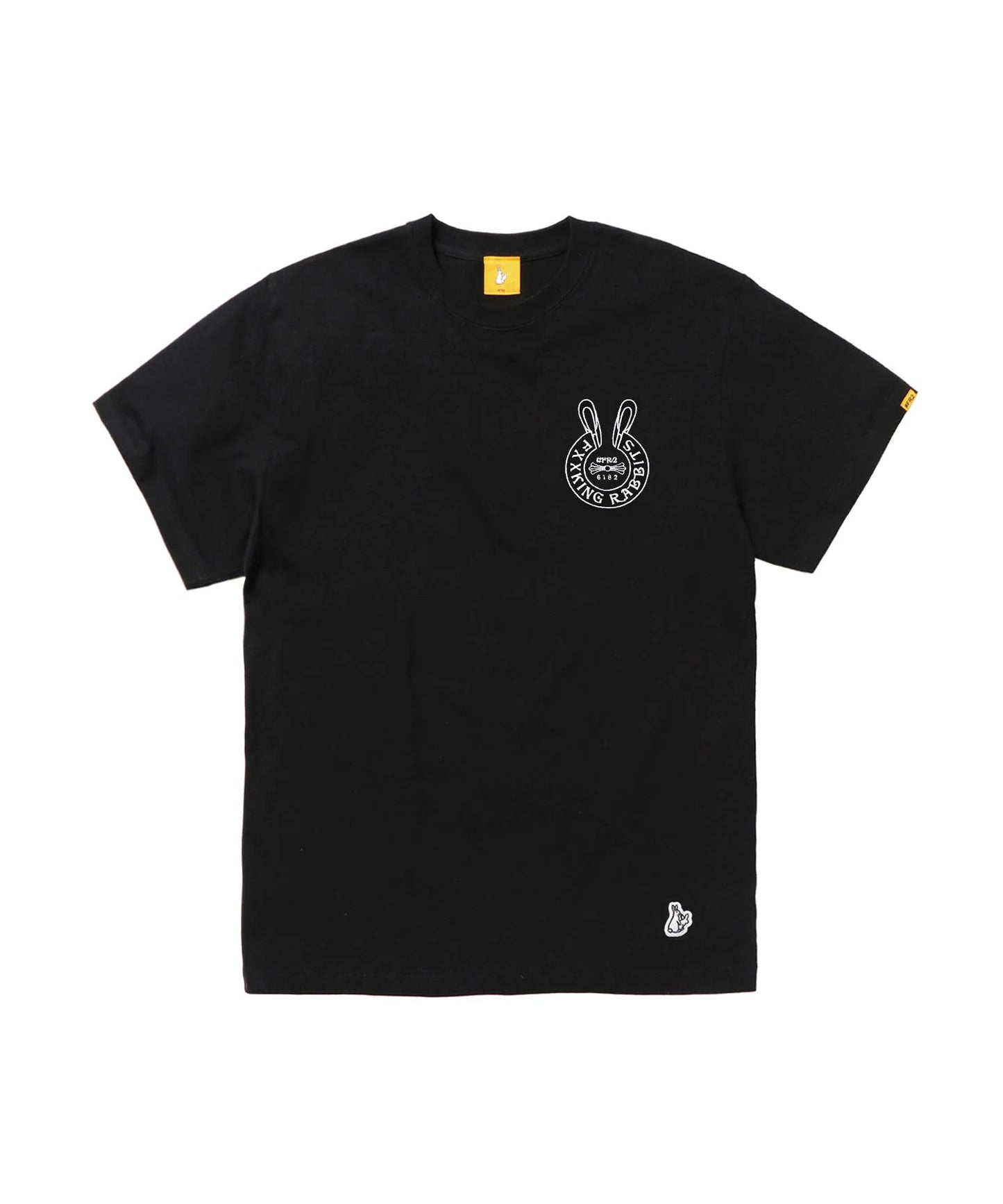 Embroidery Logo within Face Outline T-shirt