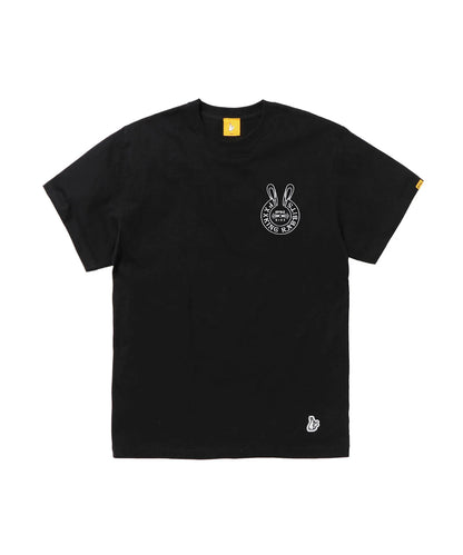 Embroidery Logo within Face Outline T-shirt