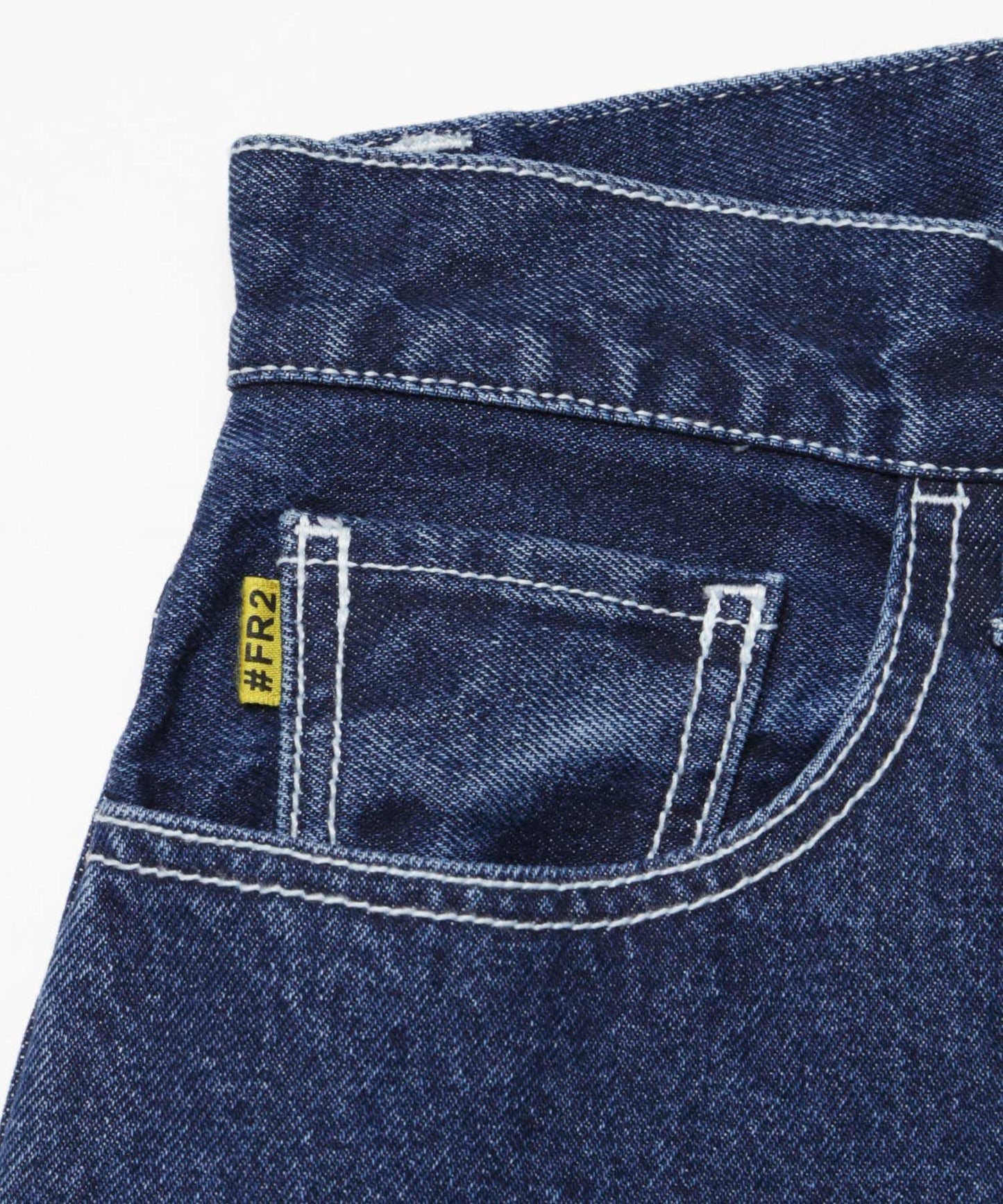 #FR2 Logo Wide Denim Pants