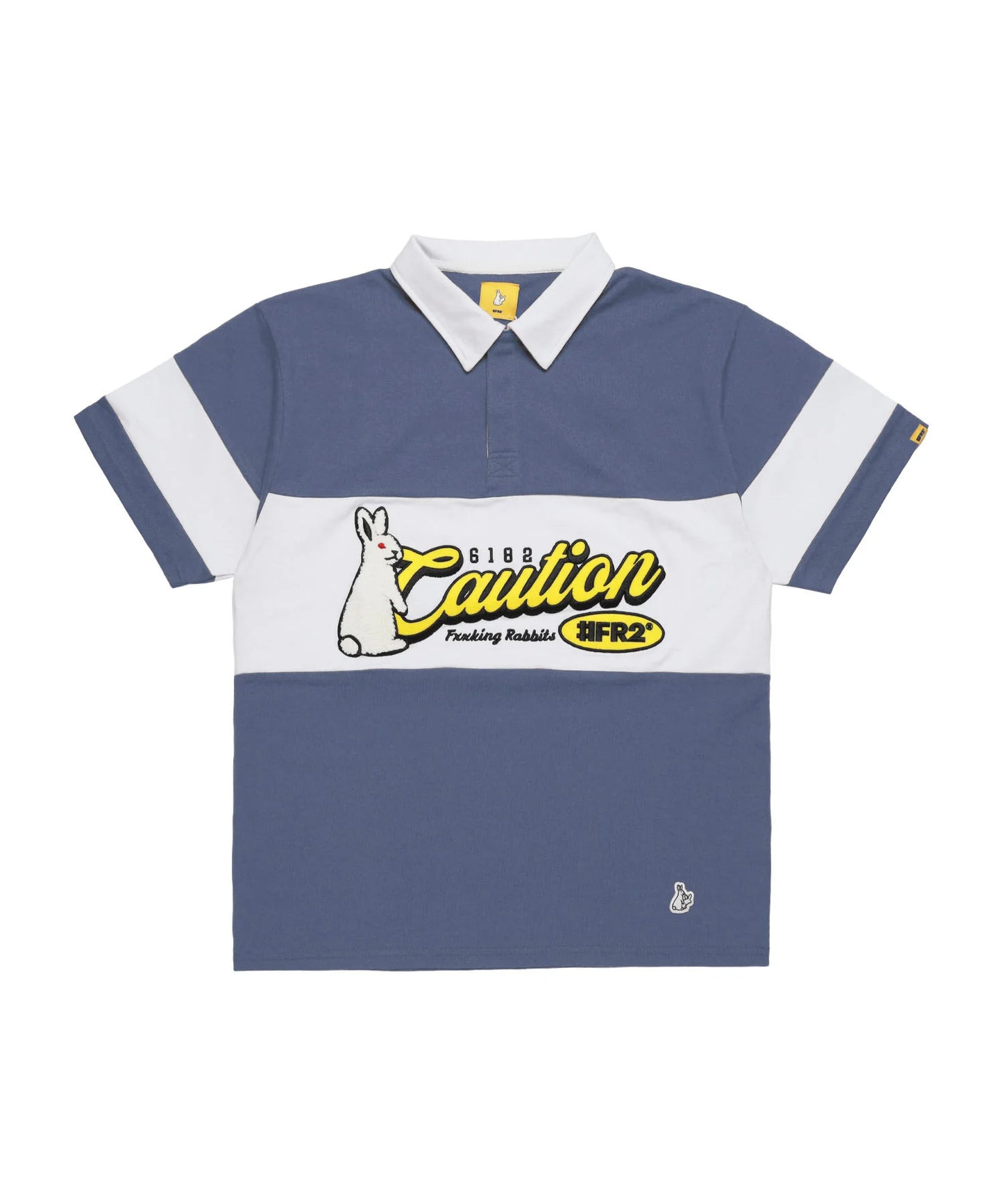 Caution Rabbit Classic Rugby Shirt