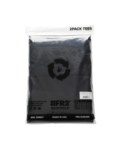 #FR2 ECOCYCLE Plain T-shirt 2-Pack
