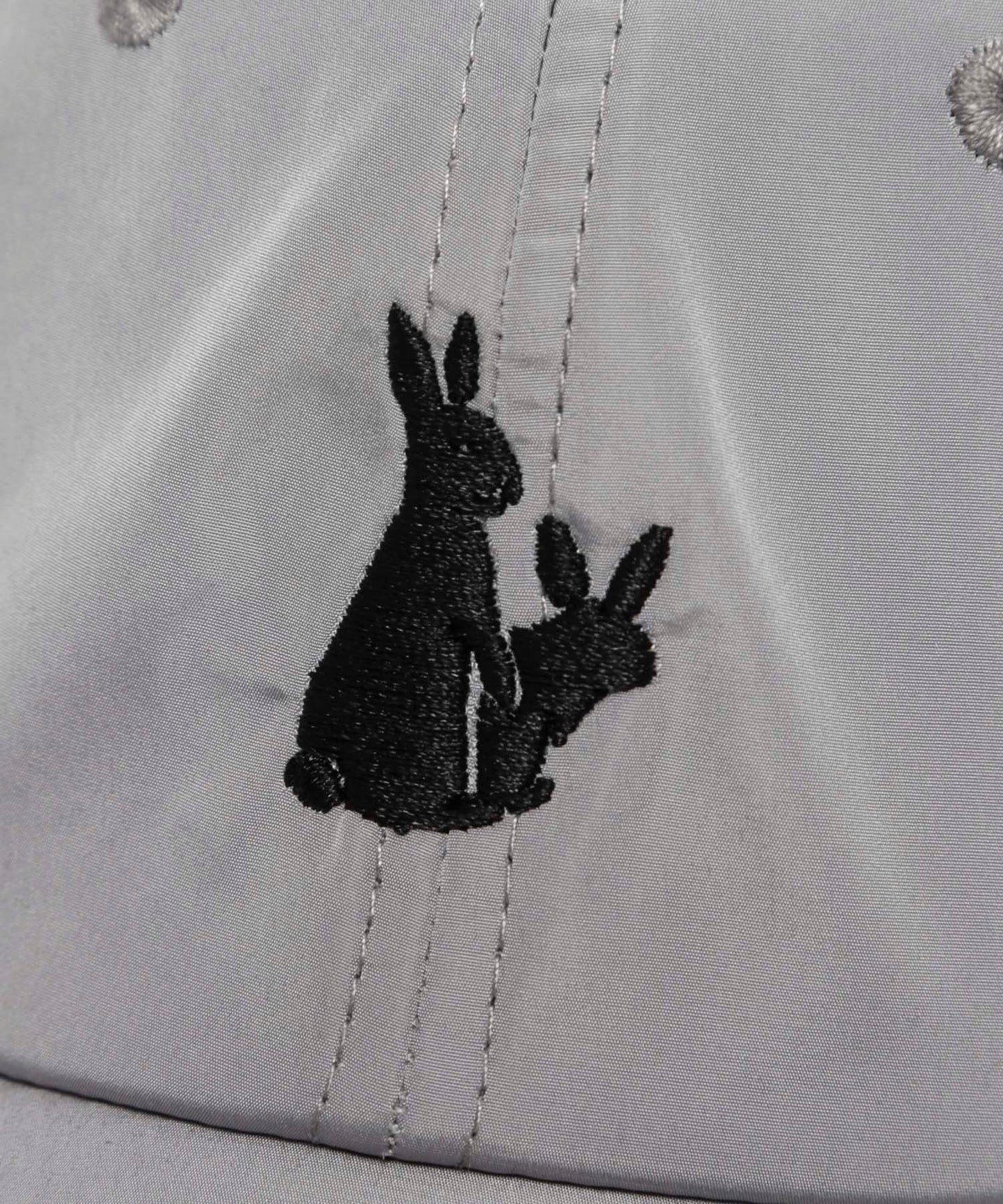 FXXKING RABBITS Logo Icon Embroidery Six Panel Cap[FRA383]