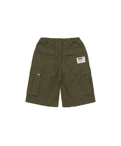 Military Wide Cargo Short Pants