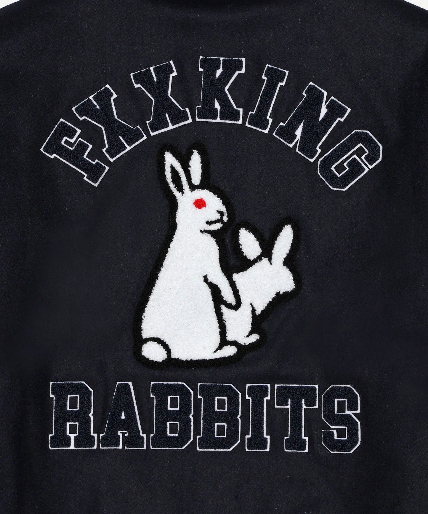 Rabbits Emblem Varsity Jacket