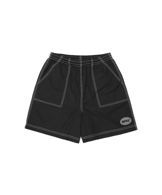 Color Stitch Short Pants