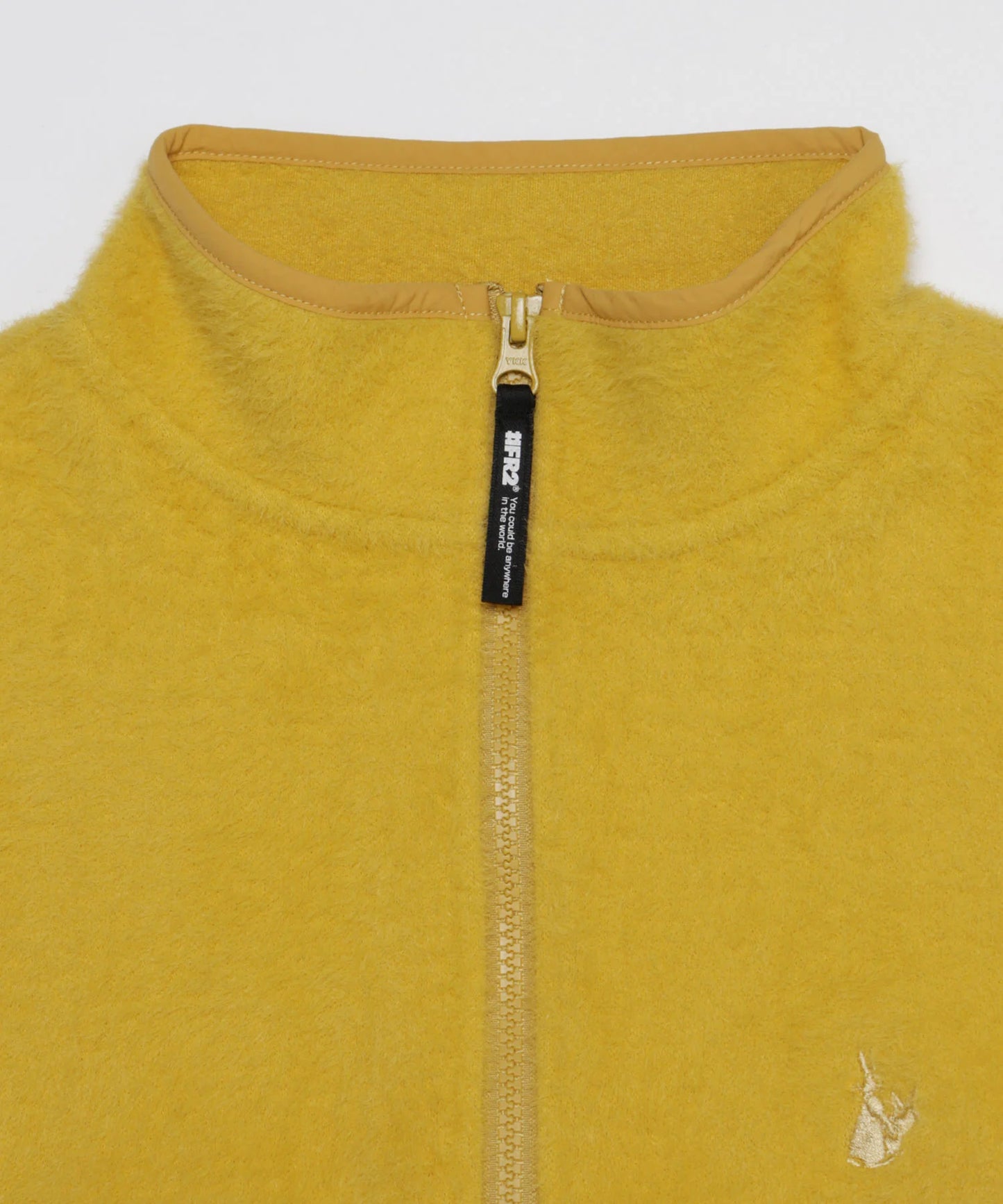 Half Zip Icon Embroidery Nylon Pullover