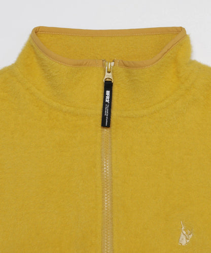 Half Zip Icon Embroidery Nylon Pullover