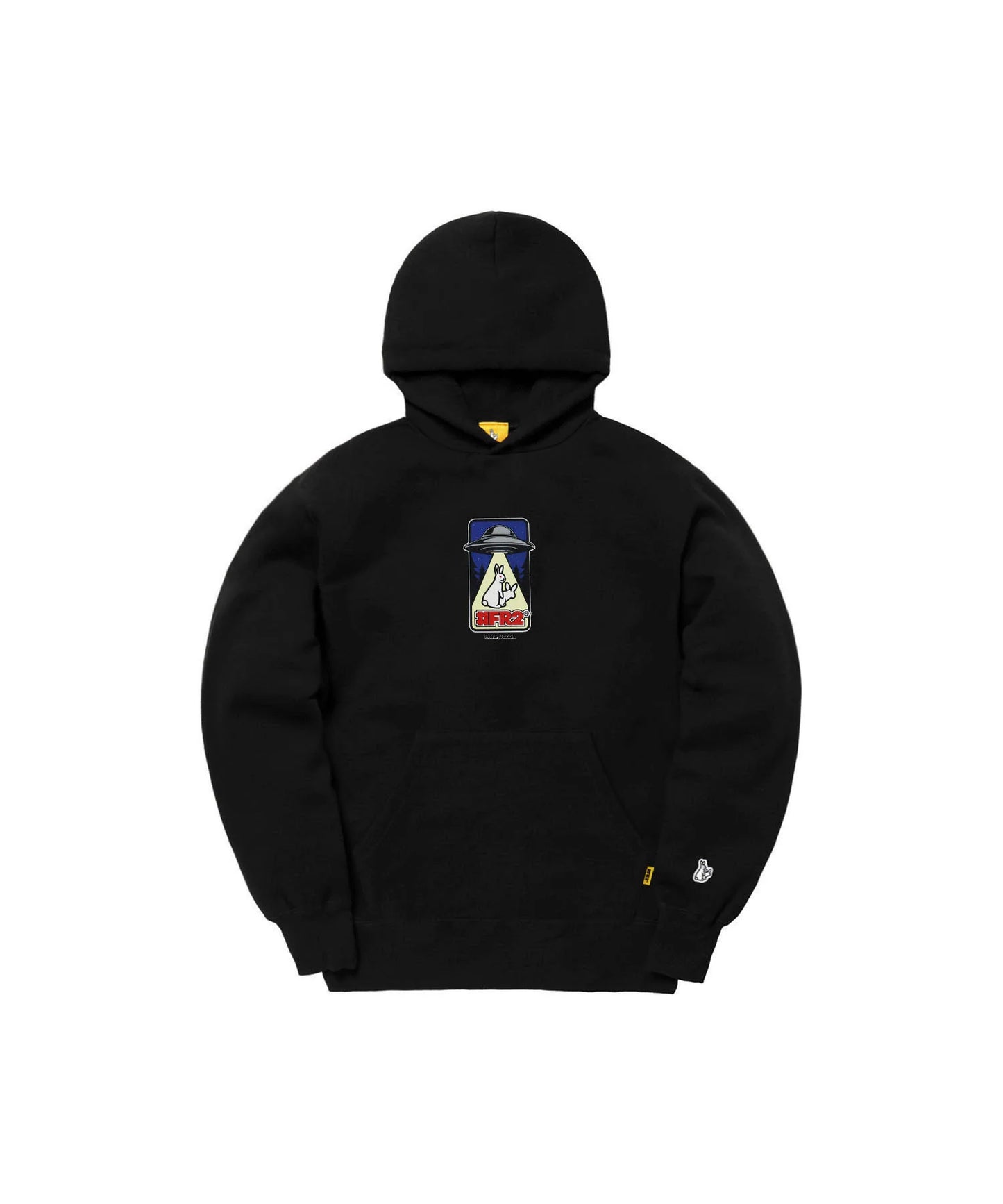 Rabbits Abducted by UFO Hoodie