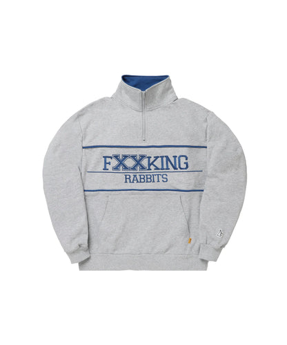 Half zip Piping Sweatshirt