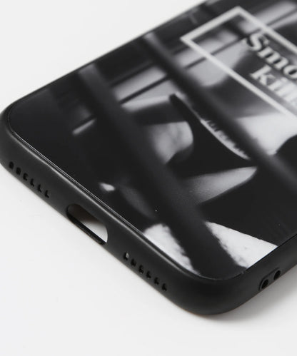 Semi nude iPhone XS Max Glass Case(Smoking kills)[FRA682]