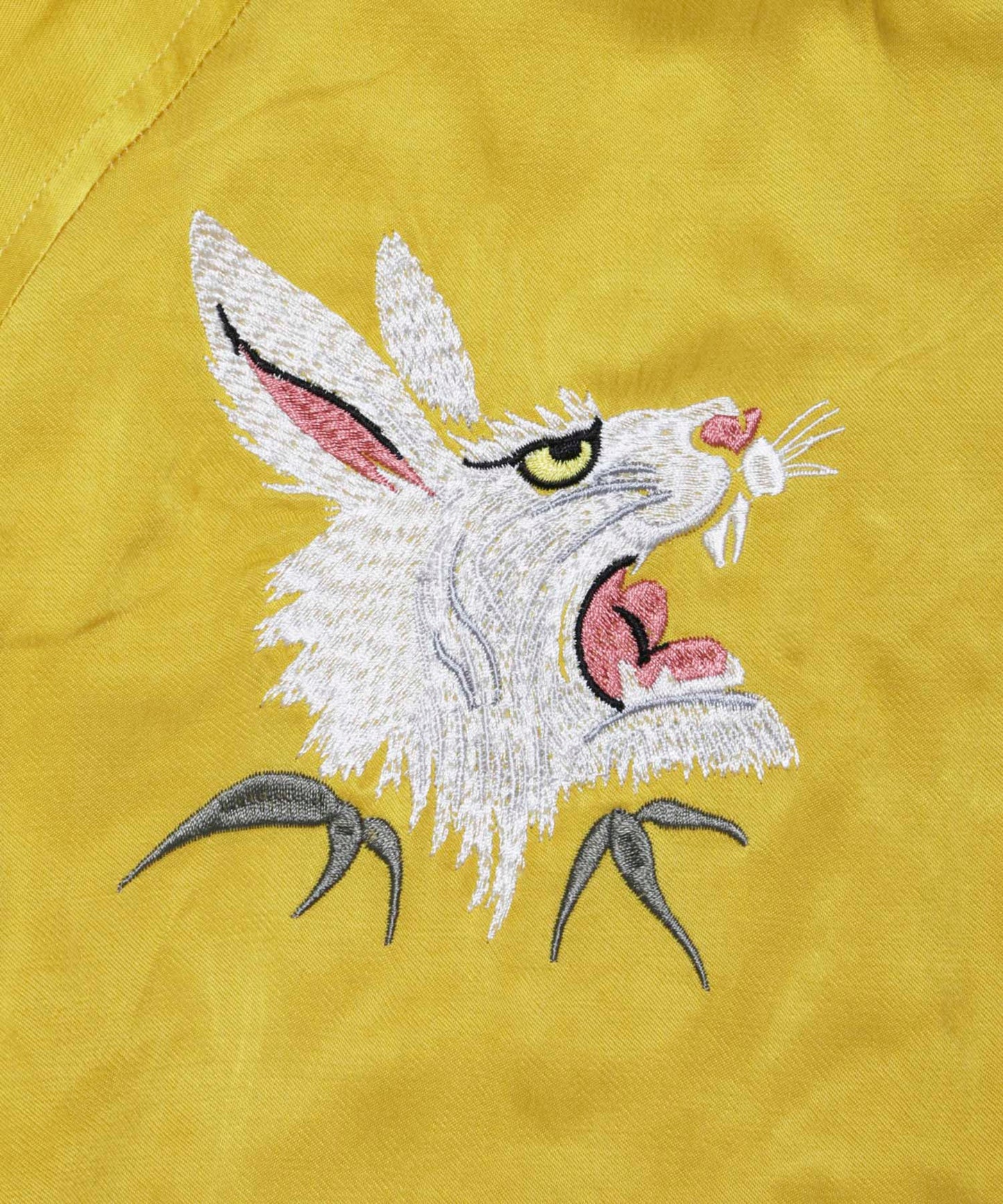 Rabbits Dragon Embroidery Reversible Souvenir Jacket