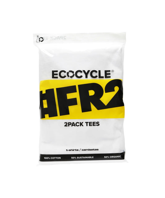 #FR2 ECOCYCLE Plain T-shirt 2-Pack