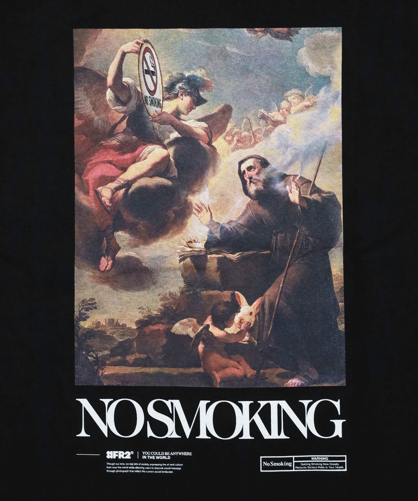 NO SMOKING Art T-shirt