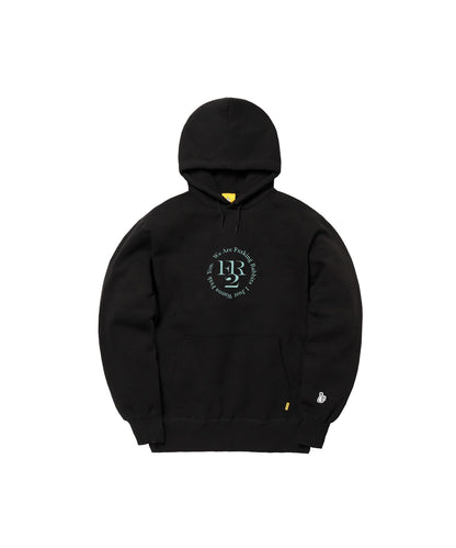 Embroidered Circle Logo Hoodie