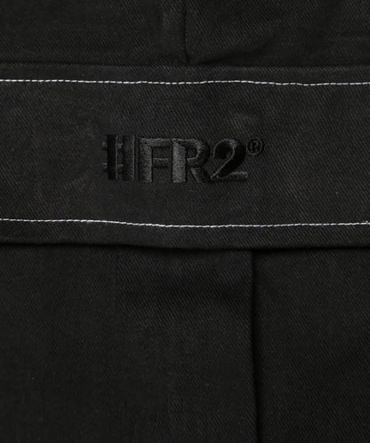 Contrast stitch Wide Pants