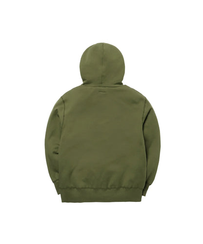 Embroidered Circle Logo Hoodie