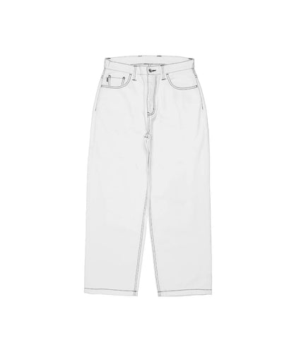 #FR2 Logo Wide Denim Pants