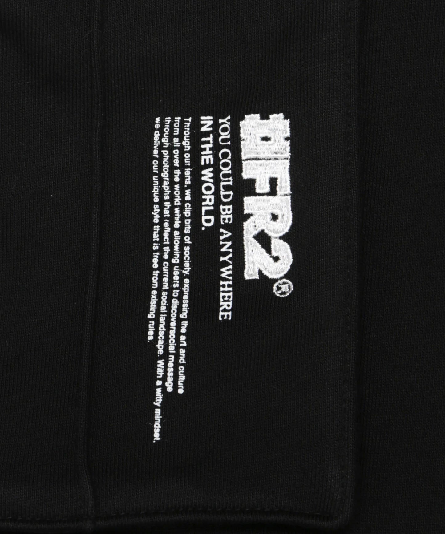 Wide Sweat Cargo Pants
