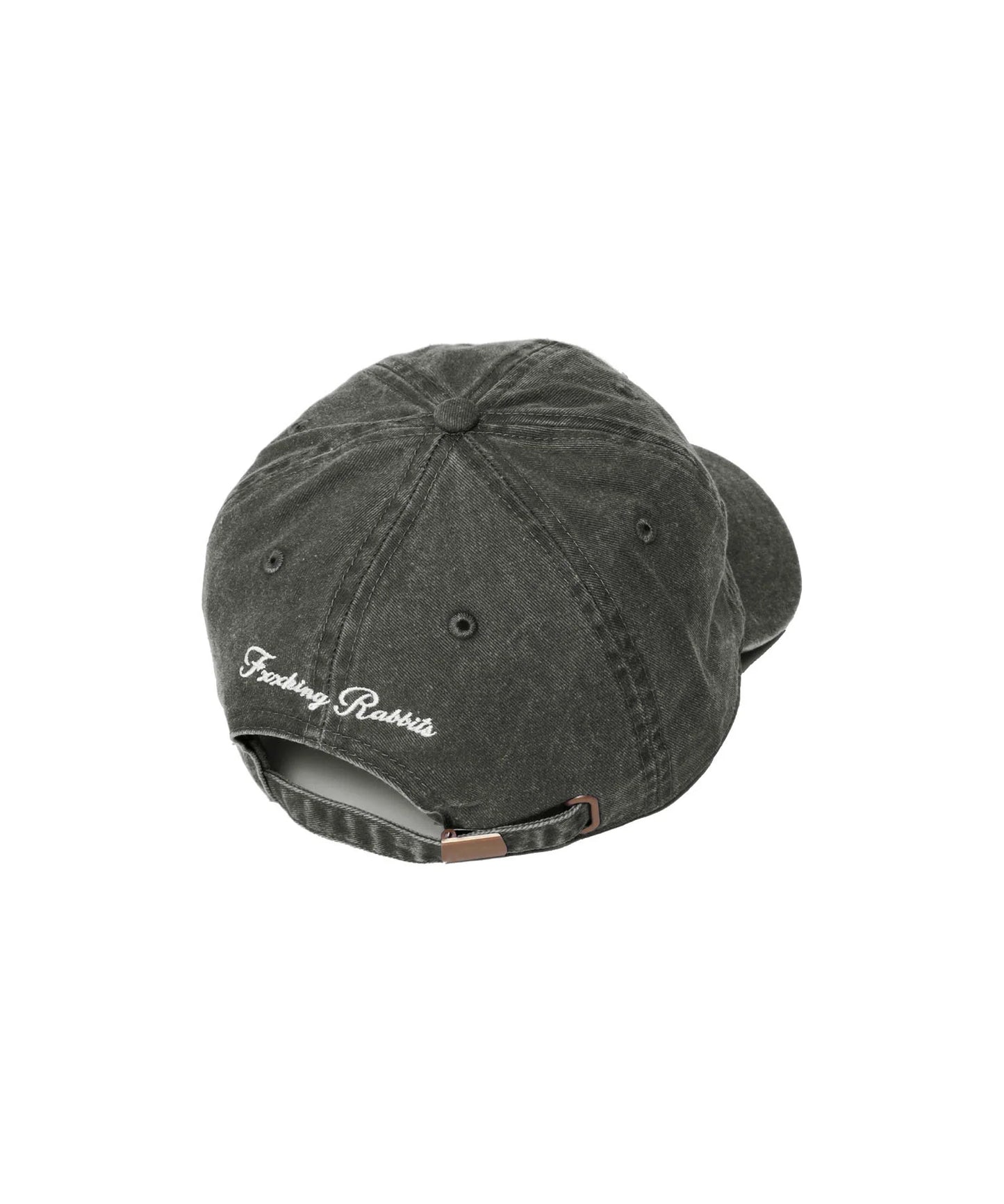 F Logo Garment Dye Cap