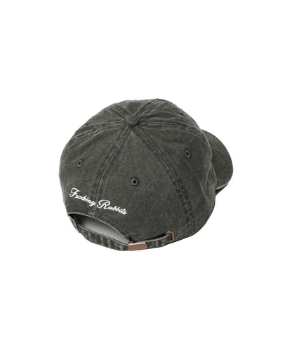 F Logo Garment Dye Cap